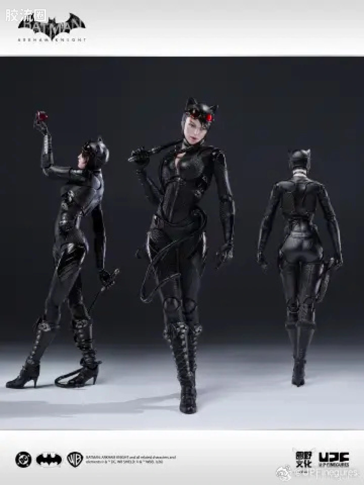 良品制造 可动人偶 DC系列 猫女《蝙蝠侠：阿卡姆骑士》 - 图片