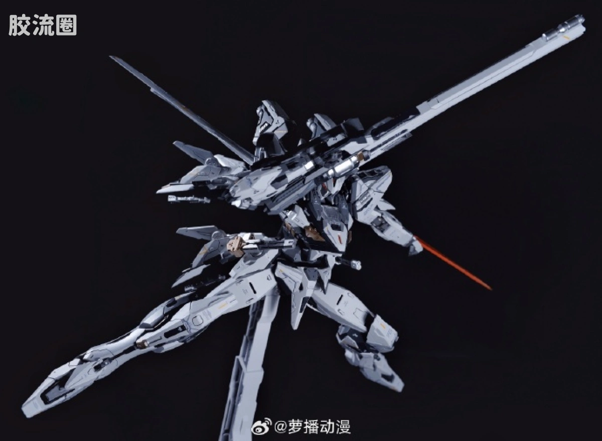 萝播动漫拼装系列 《人型装甲连》系列 RB-P-01 白露空战型 - 图片