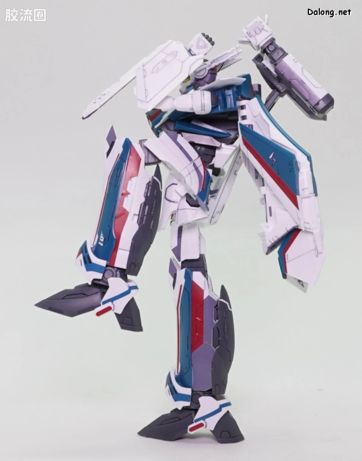 万代超时空要塞系列拼装模型 HG 1/100系列 VF-31S 齐格飞(阿拉德･梅塔斯机) - 图片