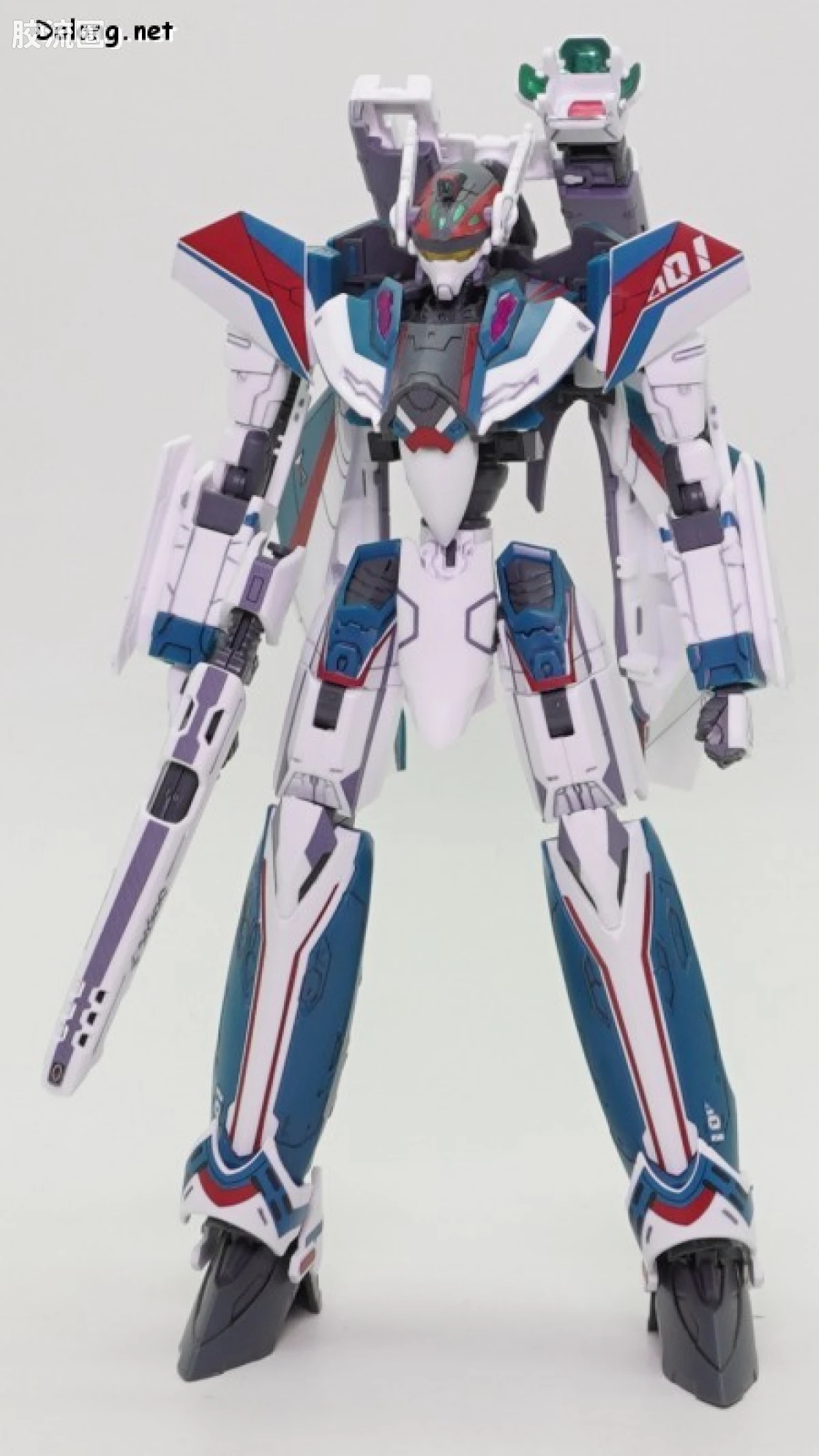 万代超时空要塞系列拼装模型 HG 1/100系列 VF-31S 齐格飞(阿拉德･梅塔斯机) - 图片