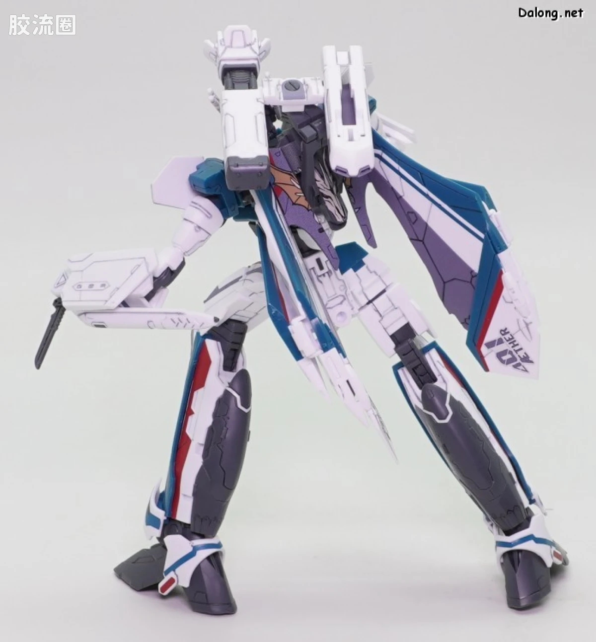 万代超时空要塞系列拼装模型 HG 1/100系列 VF-31S 齐格飞(阿拉德･梅塔斯机) - 图片
