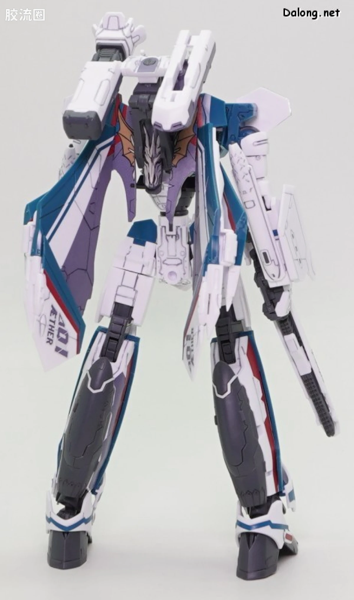 万代超时空要塞系列拼装模型 HG 1/100系列 VF-31S 齐格飞(阿拉德･梅塔斯机) - 图片