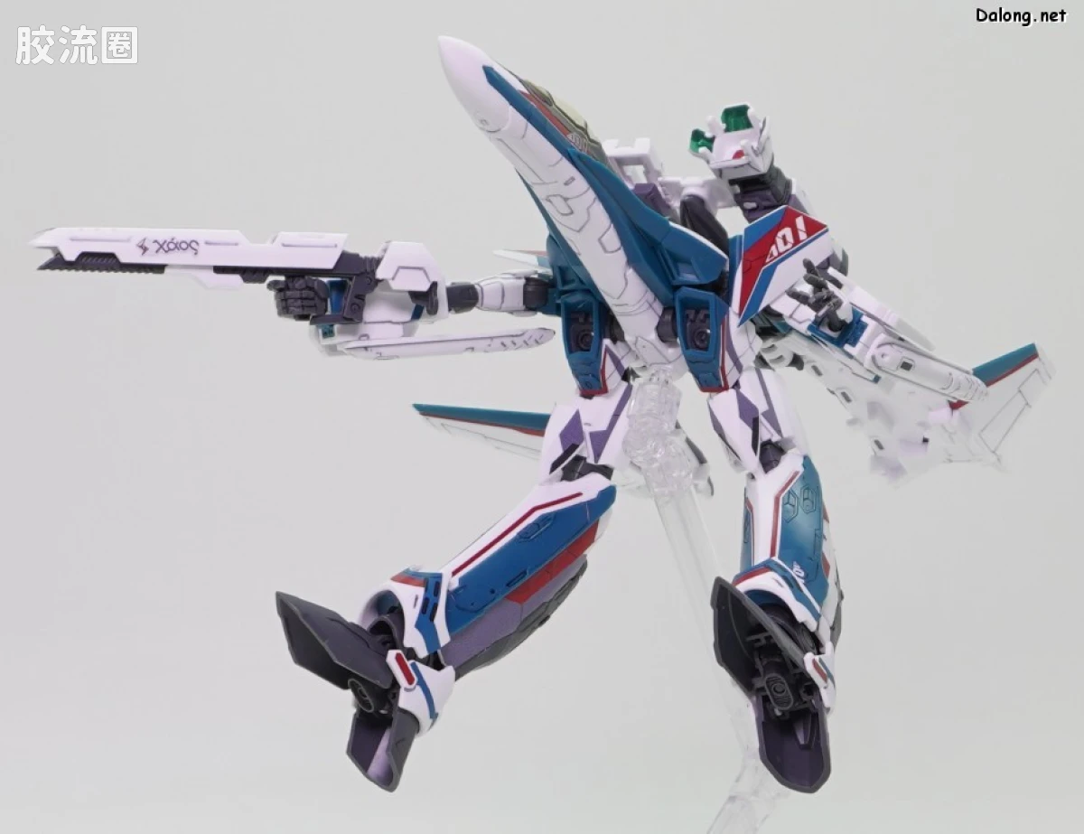 万代超时空要塞系列拼装模型 HG 1/100系列 VF-31S 齐格飞(阿拉德･梅塔斯机) - 图片