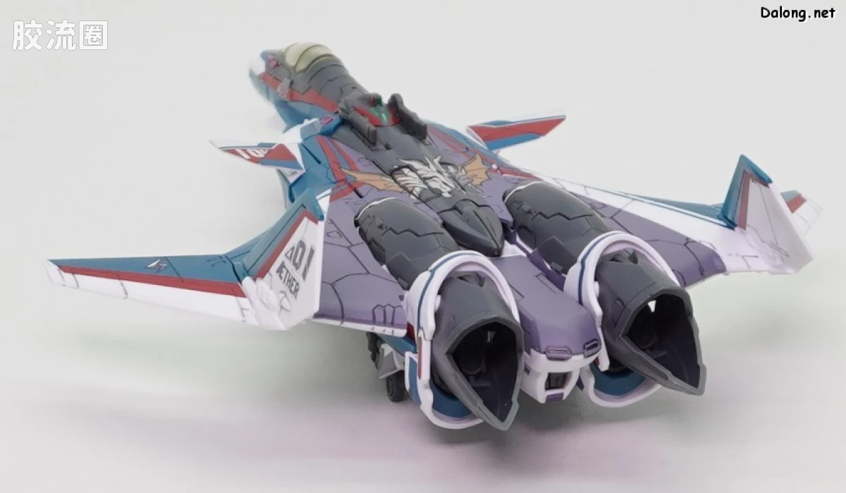 万代超时空要塞系列拼装模型 HG 1/100系列 VF-31S 齐格飞(阿拉德･梅塔斯机) - 图片
