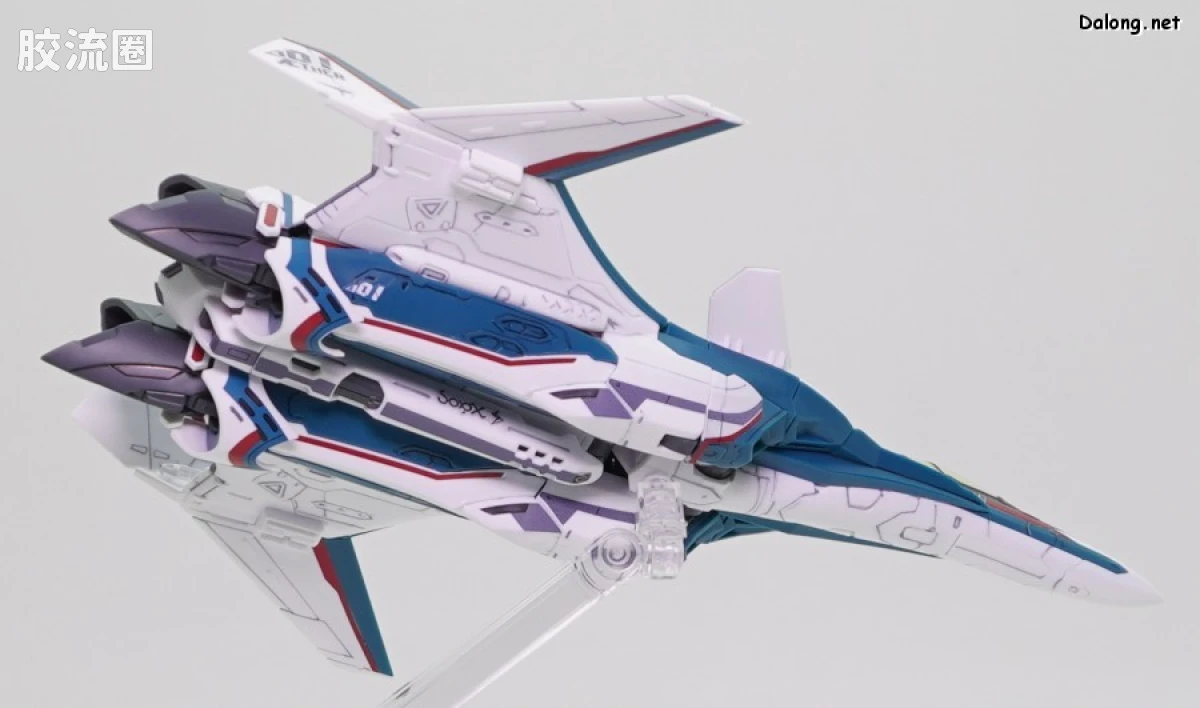 万代超时空要塞系列拼装模型 HG 1/100系列 VF-31S 齐格飞(阿拉德･梅塔斯机) - 图片