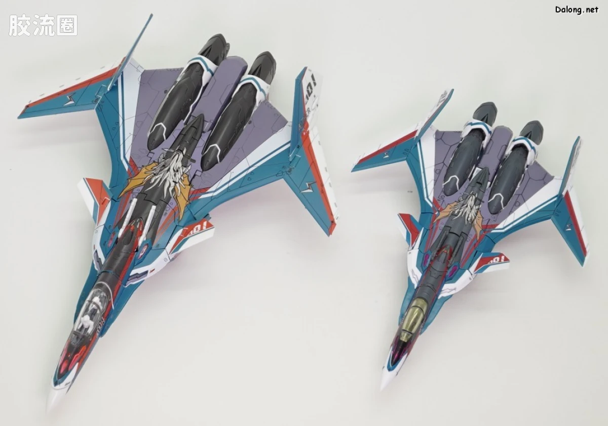 万代超时空要塞系列拼装模型 HG 1/100系列 VF-31S 齐格飞(阿拉德･梅塔斯机) - 图片