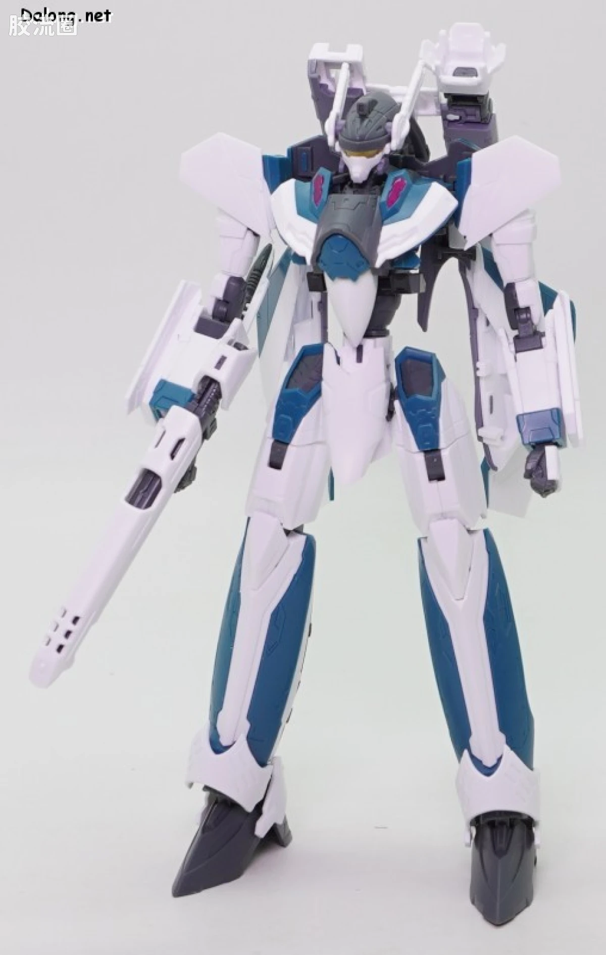 万代超时空要塞系列拼装模型 HG 1/100系列 VF-31S 齐格飞(阿拉德･梅塔斯机) - 图片