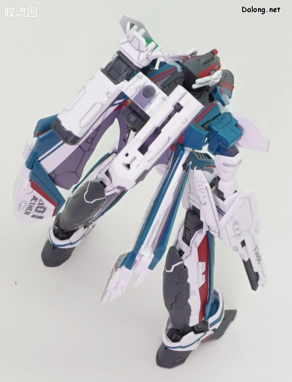 万代超时空要塞系列拼装模型 HG 1/100系列 VF-31S 齐格飞(阿拉德･梅塔斯机) - 图片