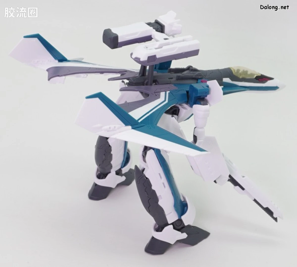 万代超时空要塞系列拼装模型 HG 1/100系列 VF-31S 齐格飞(阿拉德･梅塔斯机) - 图片