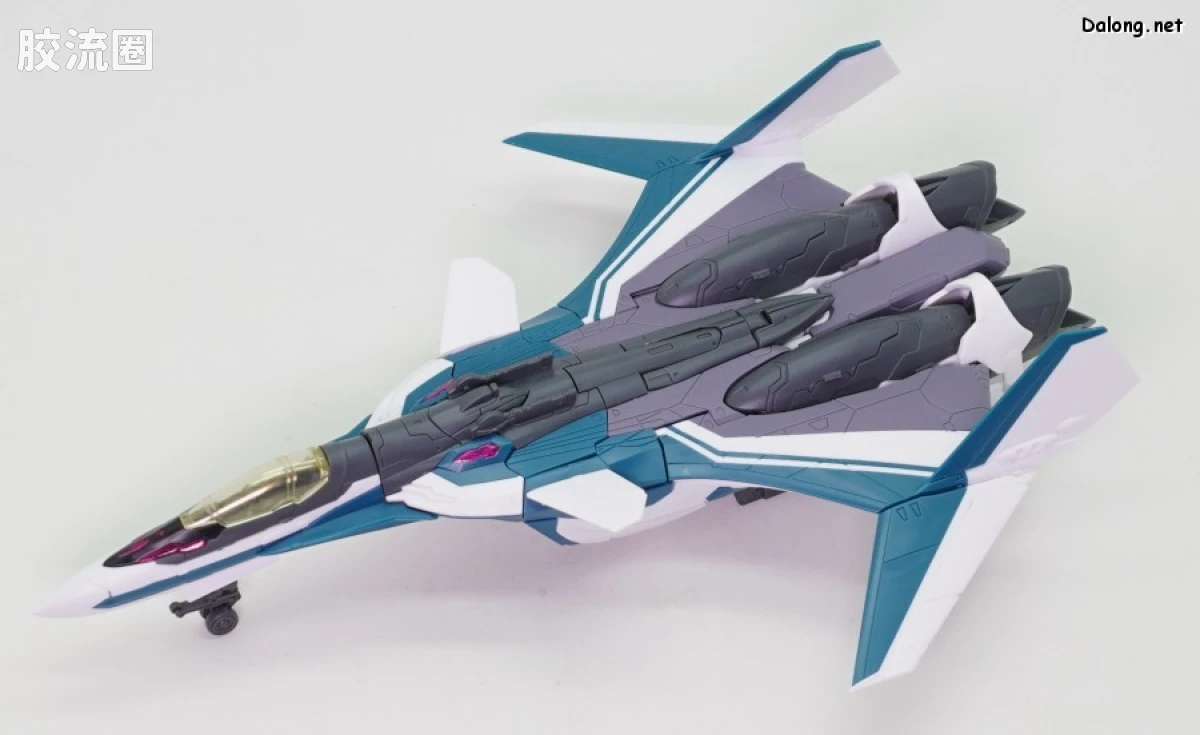 万代超时空要塞系列拼装模型 HG 1/100系列 VF-31S 齐格飞(阿拉德･梅塔斯机) - 图片