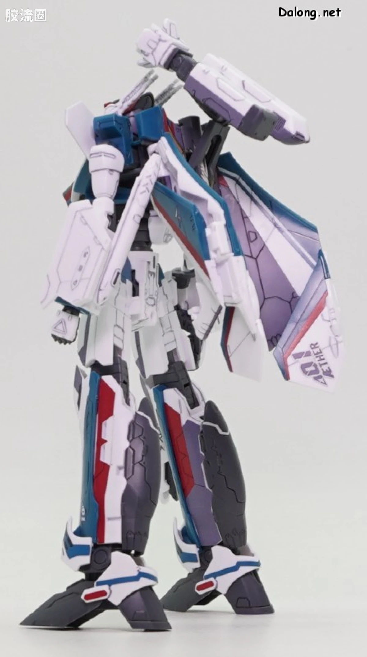 万代超时空要塞系列拼装模型 HG 1/100系列 VF-31S 齐格飞(阿拉德･梅塔斯机) - 图片