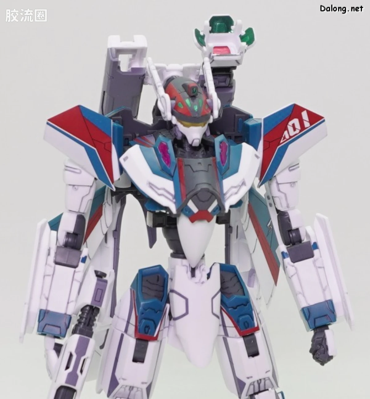 万代超时空要塞系列拼装模型 HG 1/100系列 VF-31S 齐格飞(阿拉德･梅塔斯机) - 图片