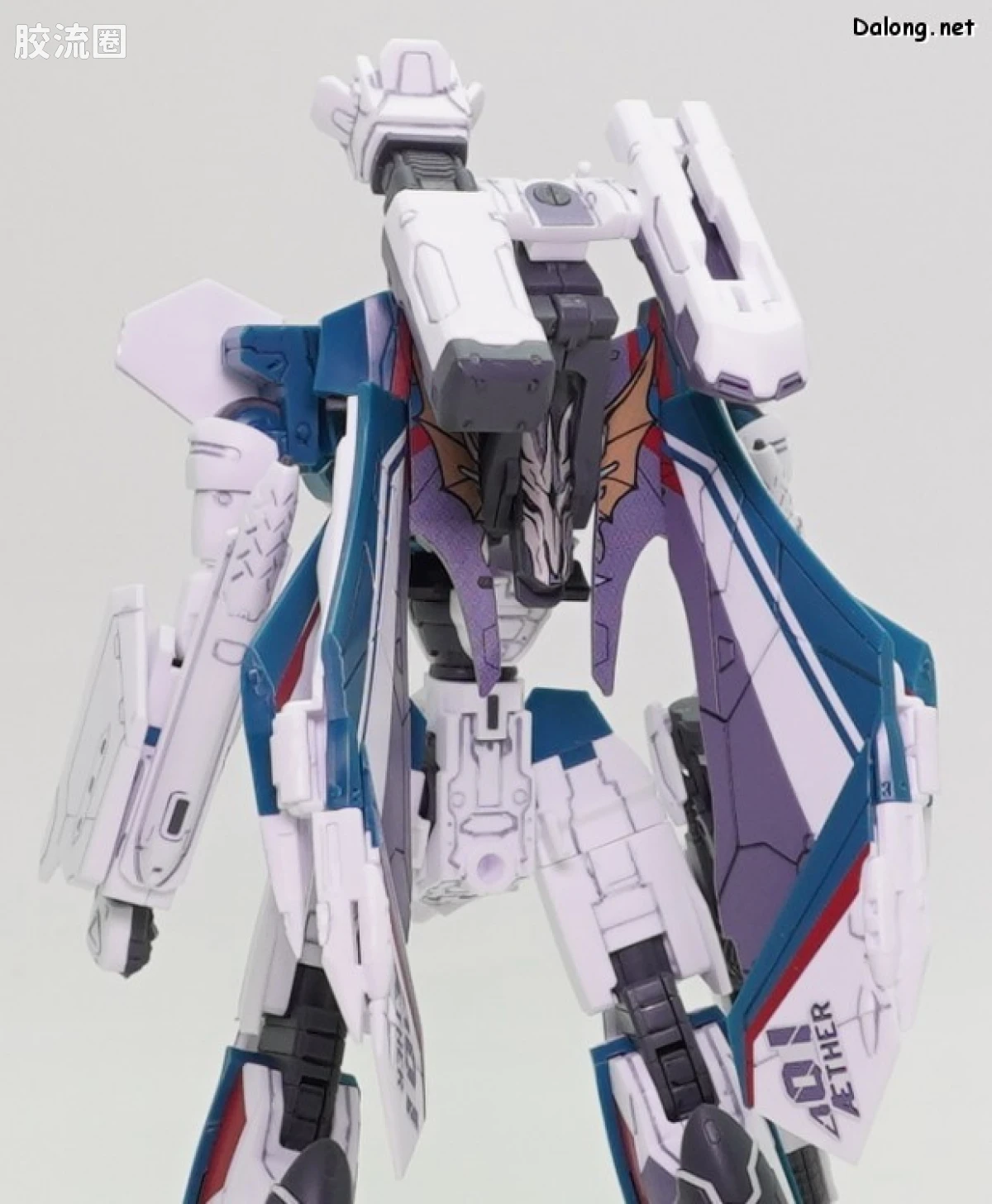 万代超时空要塞系列拼装模型 HG 1/100系列 VF-31S 齐格飞(阿拉德･梅塔斯机) - 图片