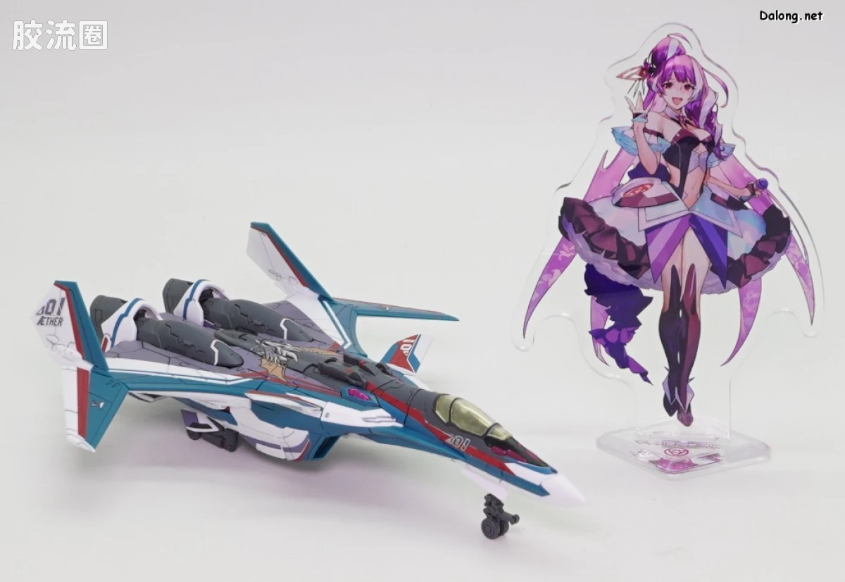 万代超时空要塞系列拼装模型 HG 1/100系列 HG 1/100 VF-31S SIEGFRIED (ARAD MÖLDERS USE) 豪华套装 - 图片