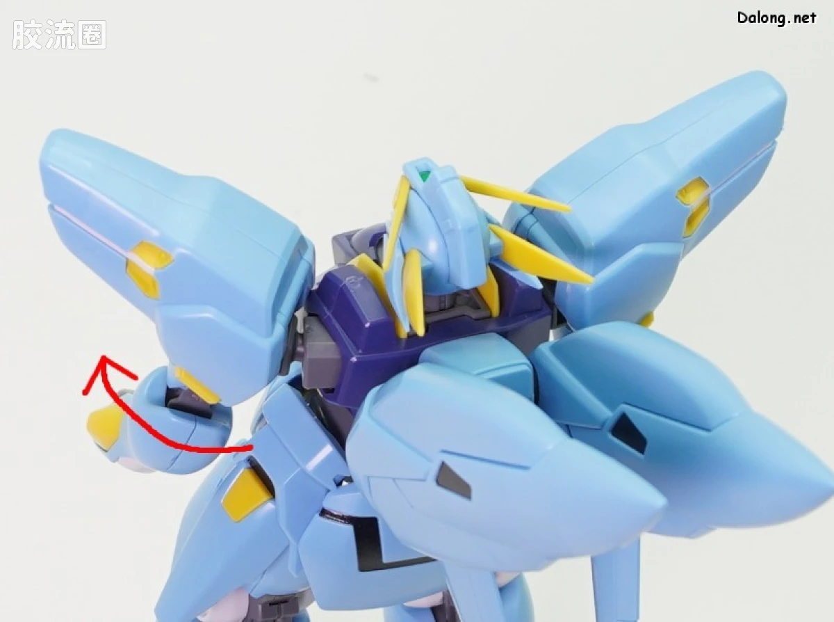 万代综合拼装模型系列 HG 超级机器人大战 凶鸟(PTX-08R) - 图片