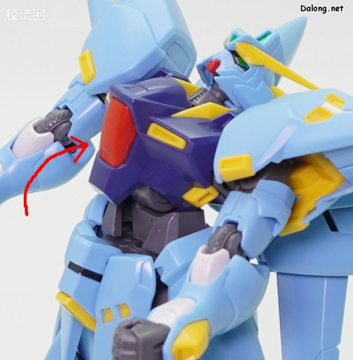 万代综合拼装模型系列 HG 超级机器人大战 凶鸟(PTX-08R) - 图片