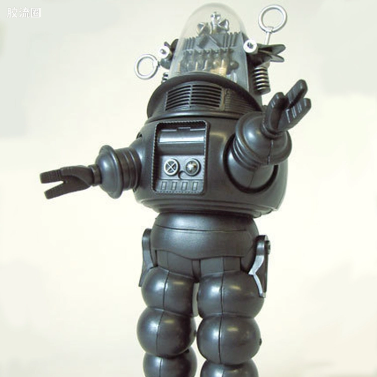 DIECAST AGE系列 可动系列 robby the robot 银灰色版