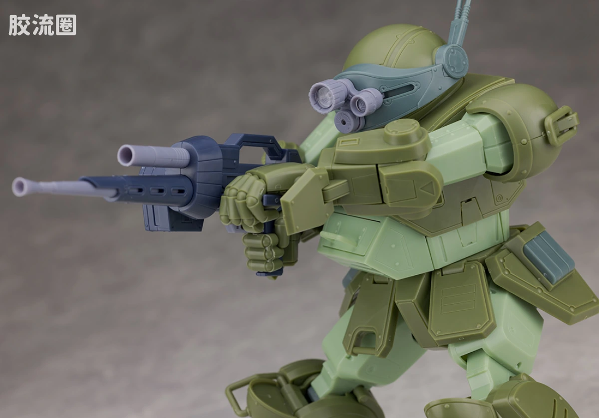 WAVE装甲骑兵系列拼装模型 1比24 眼镜狗 - 图片