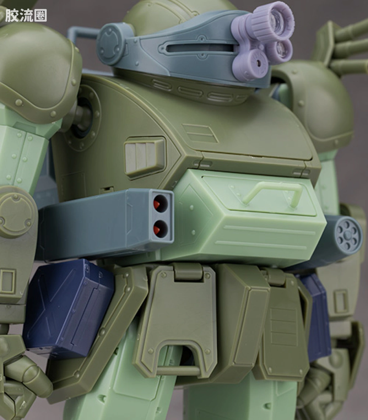 WAVE装甲骑兵系列拼装模型 1比24 眼镜狗 涡轮特装型[齐力古机] - 图片