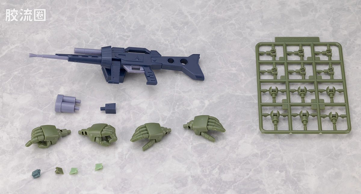 WAVE装甲骑兵系列拼装模型 1比24 眼镜狗 涡轮特装型[齐力古机] - 图片