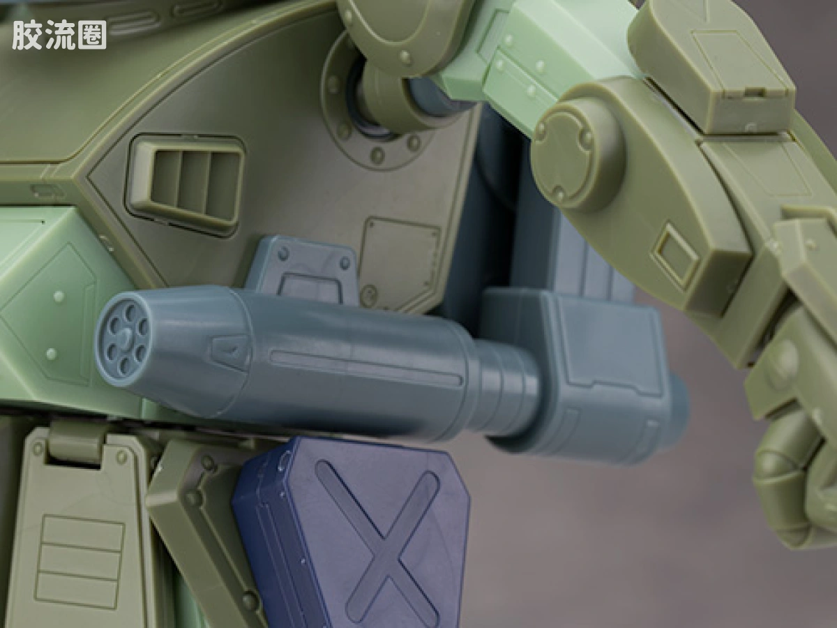 WAVE装甲骑兵系列拼装模型 1比24 眼镜狗 涡轮特装型[齐力古机] - 图片