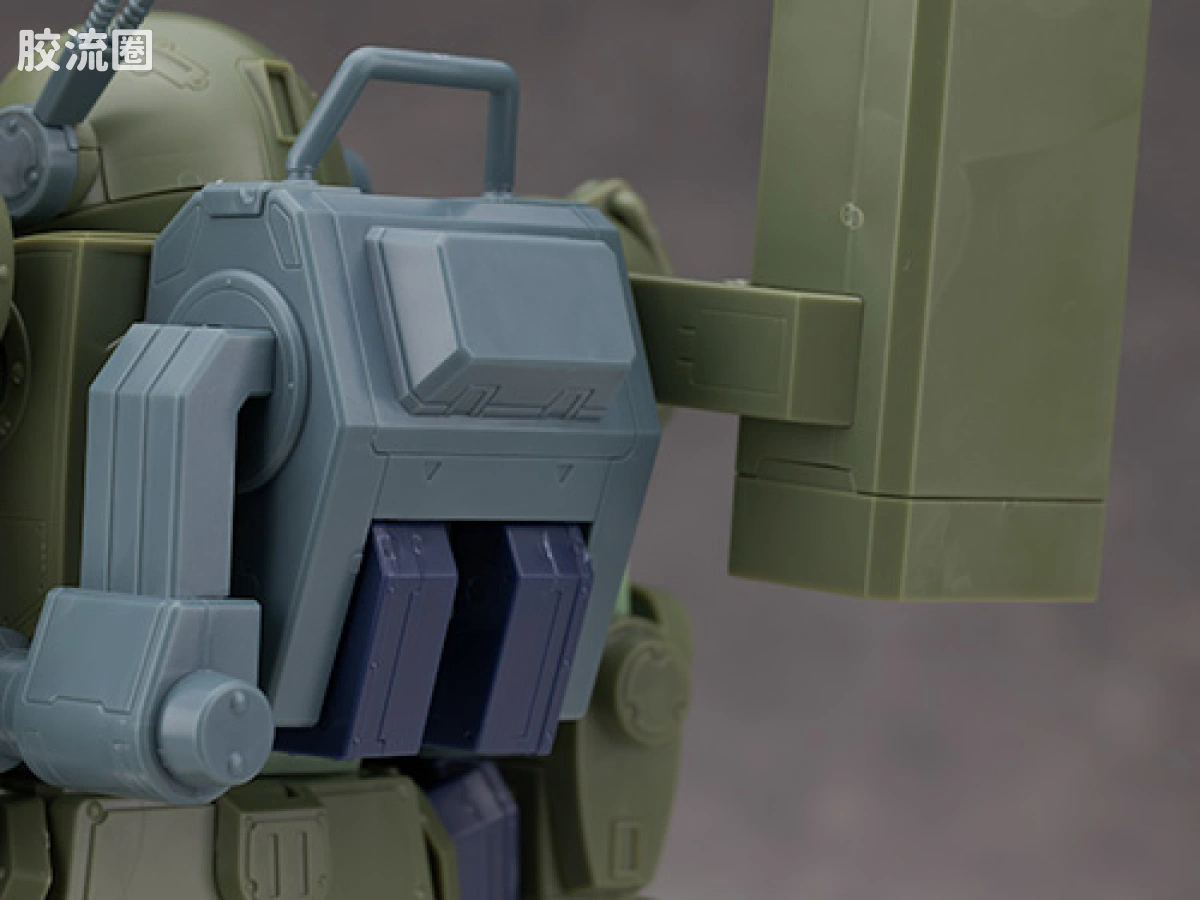 WAVE装甲骑兵系列拼装模型 1比24 眼镜狗 涡轮特装型[齐力古机] - 图片