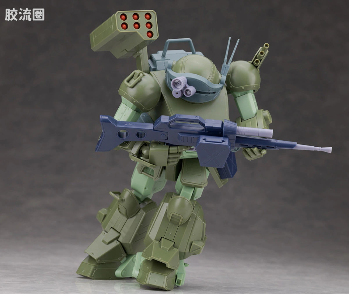 WAVE装甲骑兵系列拼装模型 1比24 眼镜狗 涡轮特装型[齐力古机] - 图片