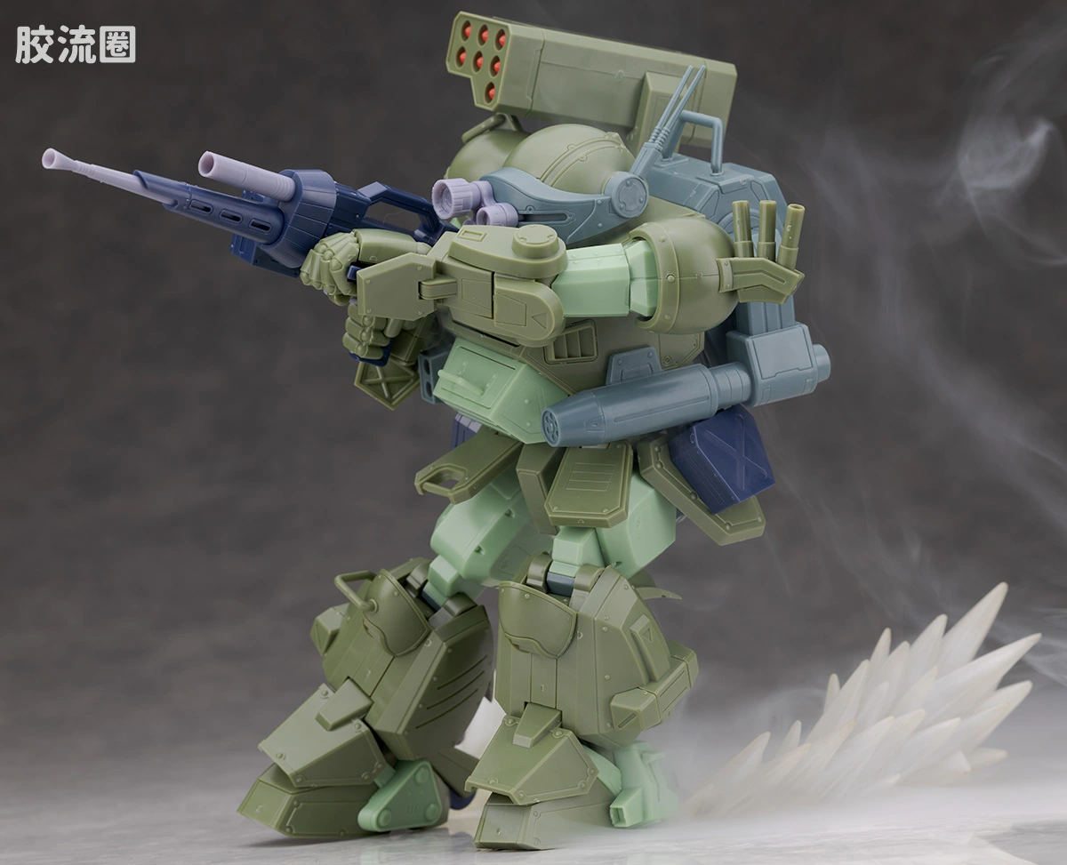WAVE装甲骑兵系列拼装模型 1比24 眼镜狗 涡轮特装型[齐力古机] - 图片