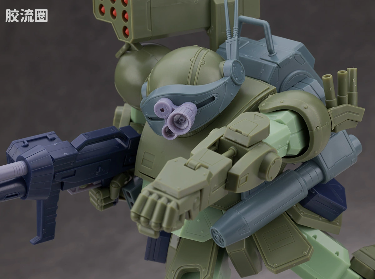 WAVE装甲骑兵系列拼装模型 1比24 眼镜狗 涡轮特装型[齐力古机] - 图片