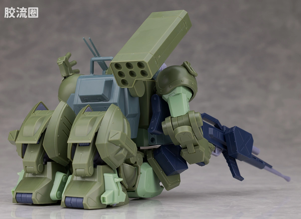 WAVE装甲骑兵系列拼装模型 1比24 眼镜狗 涡轮特装型[齐力古机] - 图片