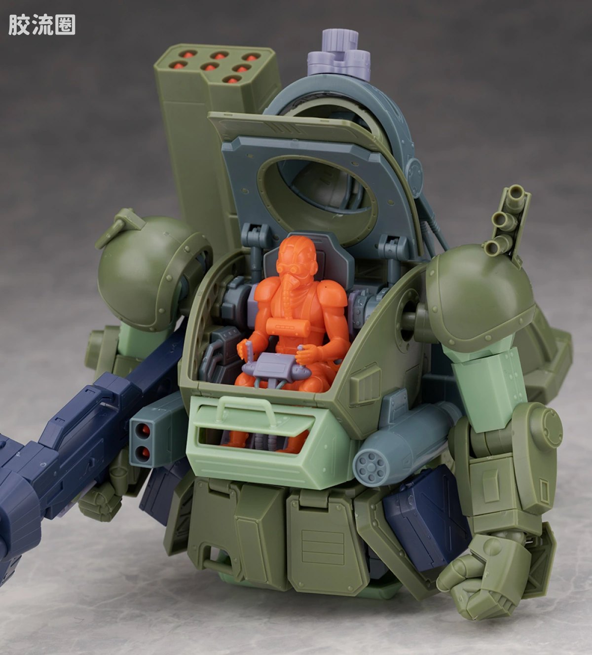 WAVE装甲骑兵系列拼装模型 1比24 眼镜狗 涡轮特装型[齐力古机] - 图片