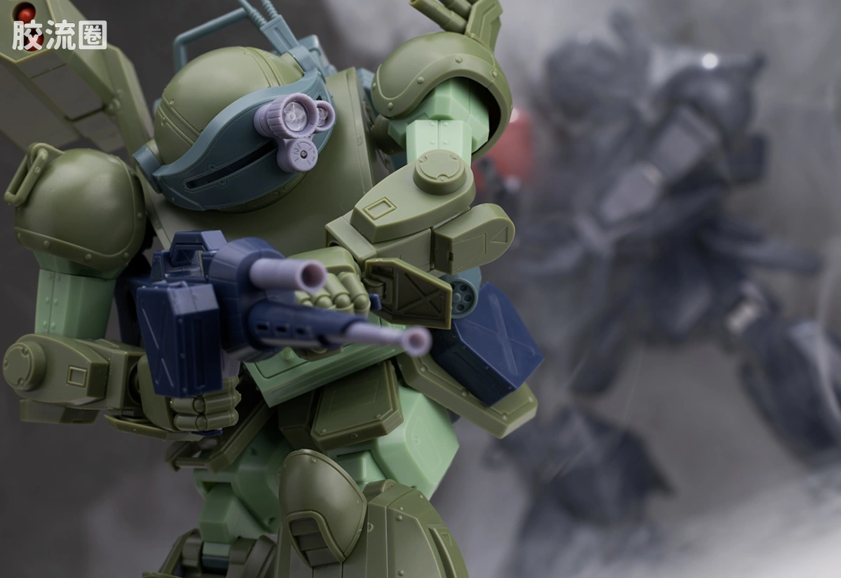 WAVE装甲骑兵系列拼装模型 1比24 眼镜狗 涡轮特装型[齐力古机] - 图片