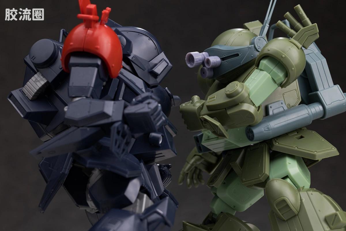WAVE装甲骑兵系列拼装模型 1比24 眼镜狗 涡轮特装型[齐力古机] - 图片