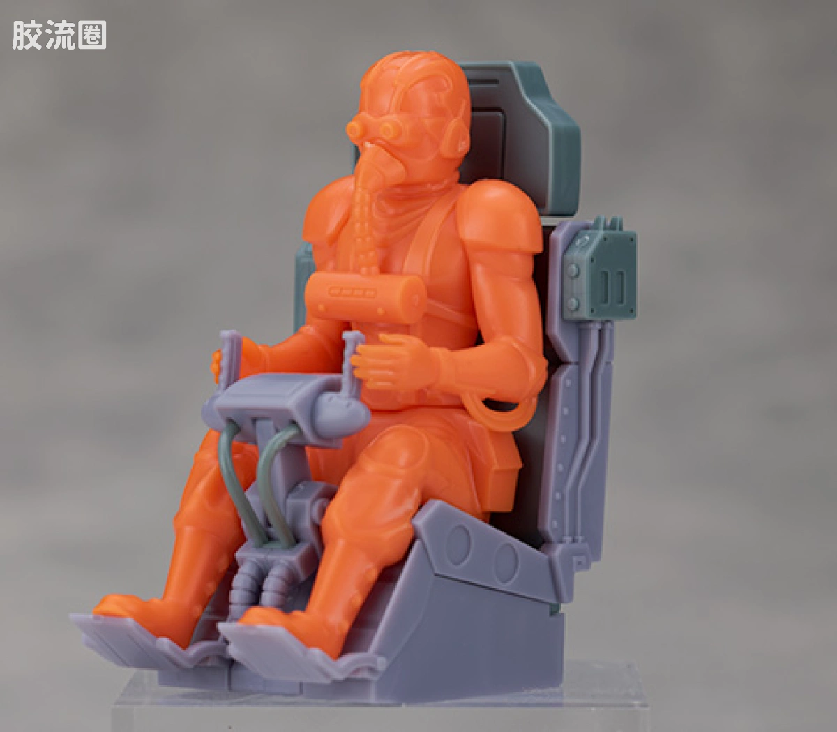 WAVE装甲骑兵系列拼装模型 1比24 眼镜狗 红肩特装型 - 图片