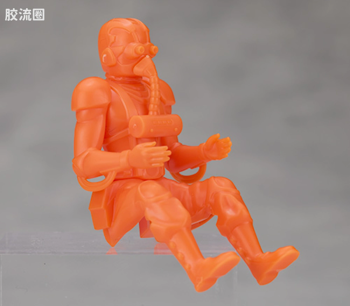 WAVE装甲骑兵系列拼装模型 1比24 眼镜狗 红肩特装型 - 图片