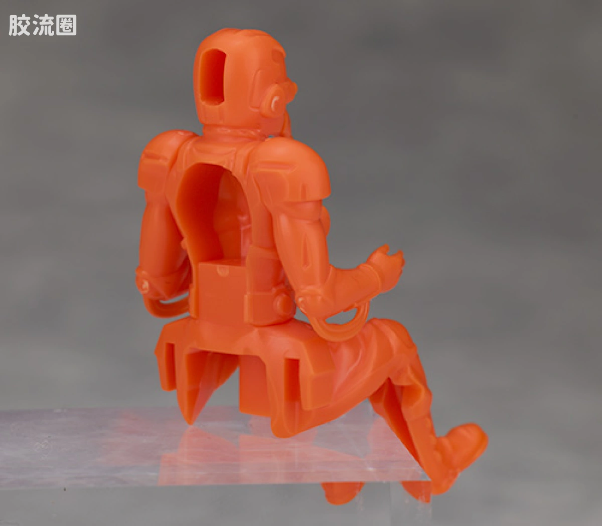 WAVE装甲骑兵系列拼装模型 1比24 眼镜狗 红肩特装型 - 图片