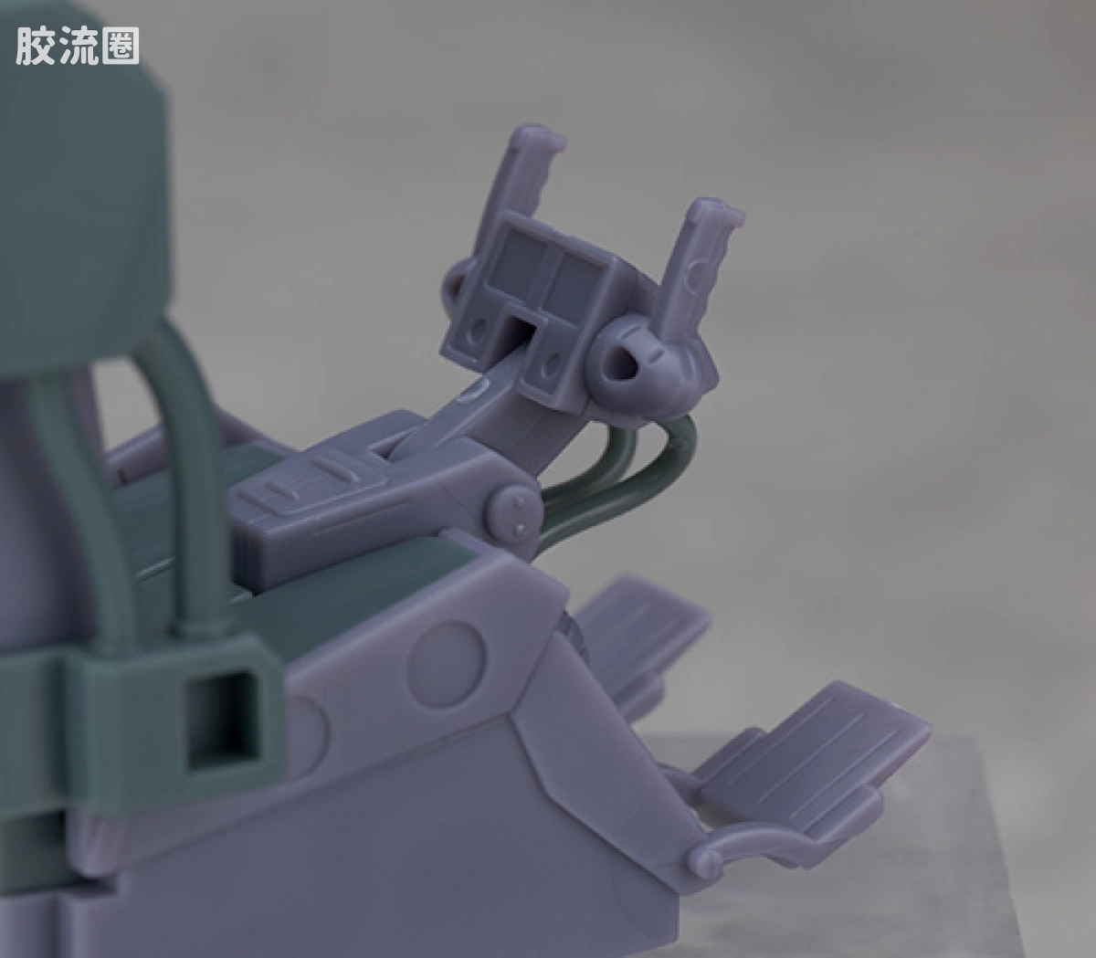 WAVE装甲骑兵系列拼装模型 1比24 眼镜狗 红肩特装型 - 图片