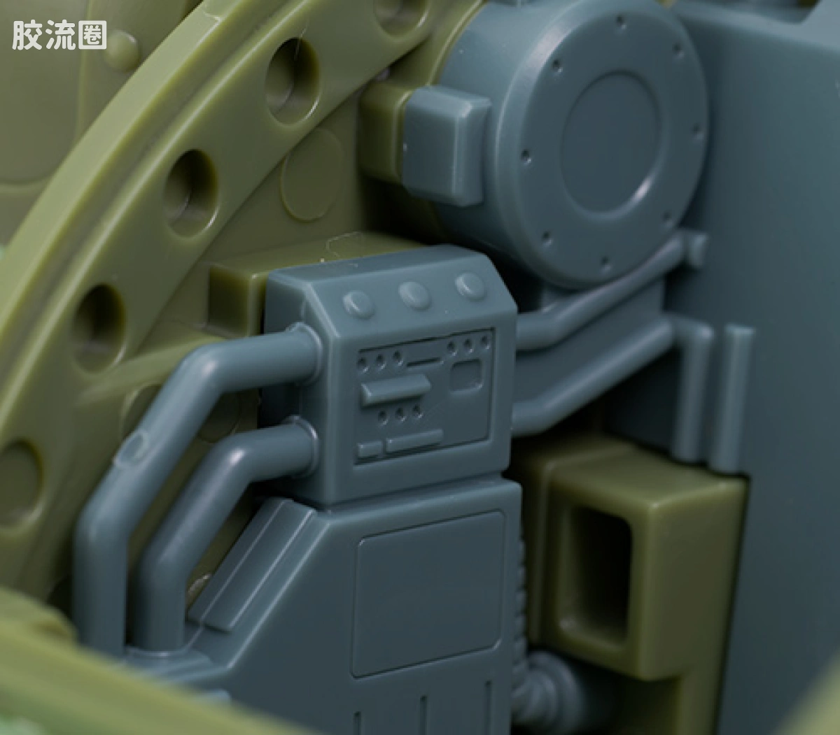 WAVE装甲骑兵系列拼装模型 1比24 眼镜狗 红肩特装型 - 图片