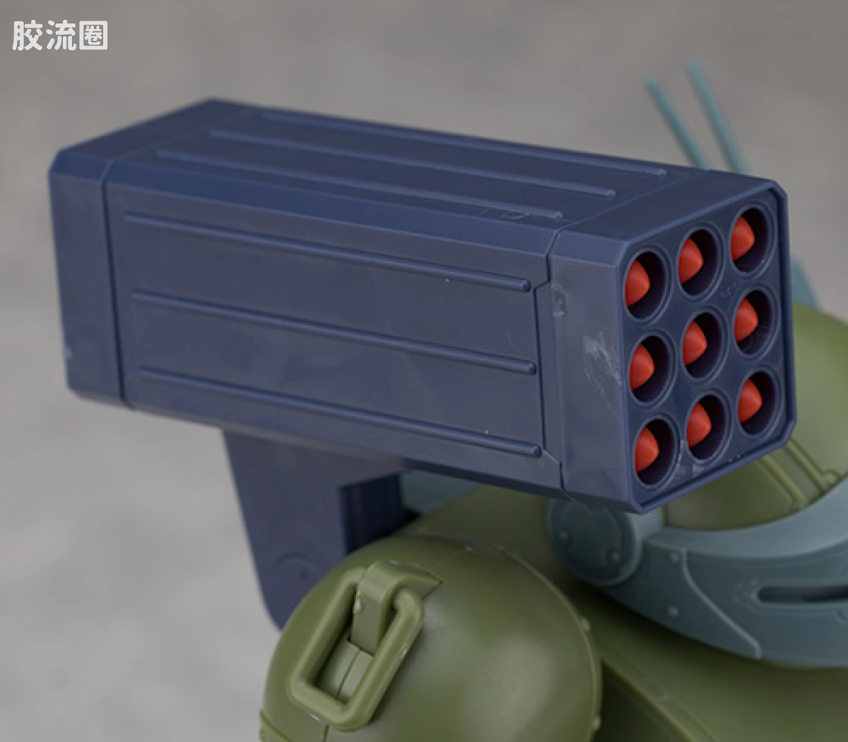 WAVE装甲骑兵系列拼装模型 1比24 眼镜狗 红肩特装型 - 图片