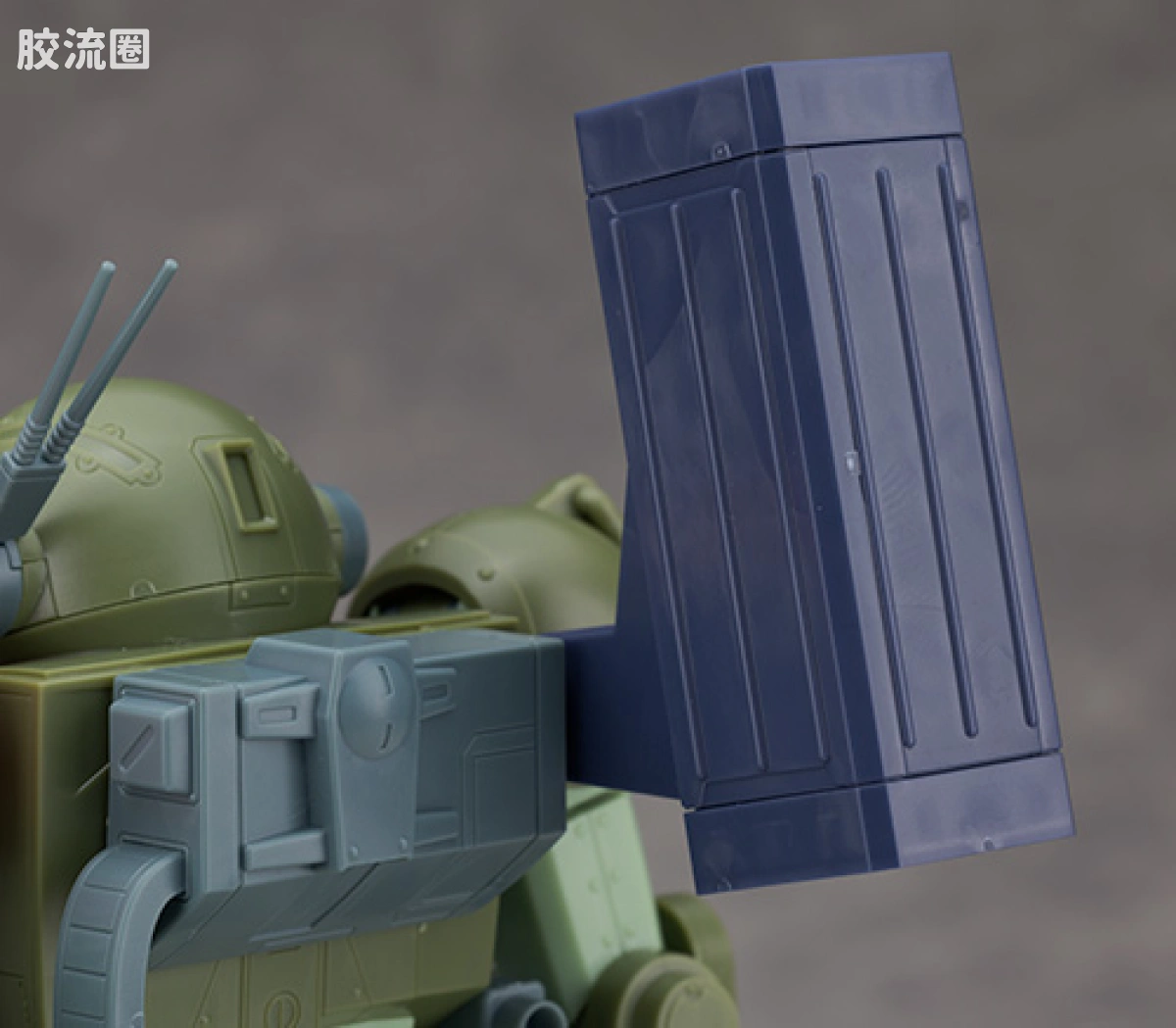 WAVE装甲骑兵系列拼装模型 1比24 眼镜狗 红肩特装型 - 图片