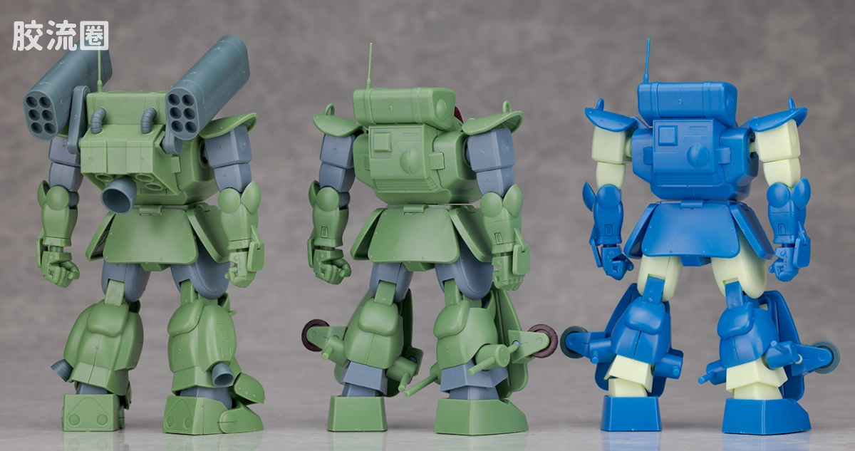 WAVE装甲骑兵系列拼装模型 1比35 Standing Turtle[ST版] - 图片