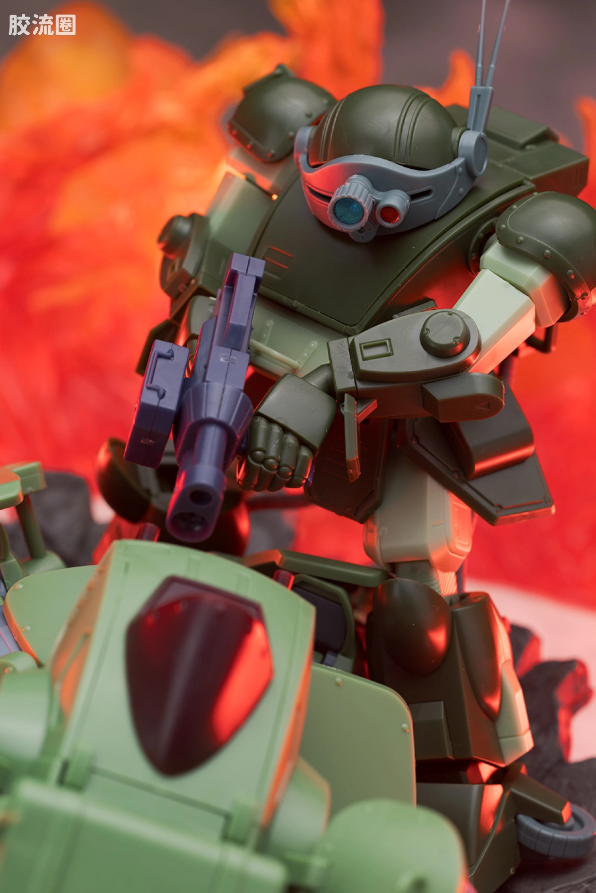 WAVE装甲骑兵系列拼装模型 1比35 Standing Turtle[ST版] - 图片