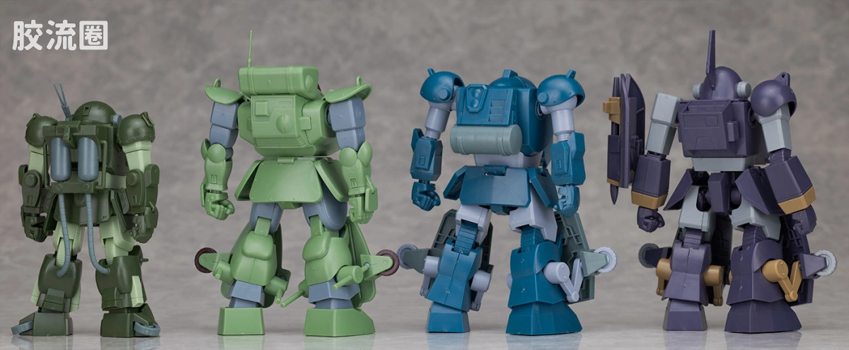 WAVE装甲骑兵系列拼装模型 1比35 Standing Turtle[ST版] - 图片