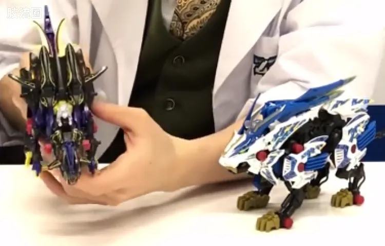 T-SPARK ZOIDS WILD 限定及特别版 zw01 狂野狮虎 苍雷ver&zw22 基尔速龙指挥机 黑龙ver贴纸