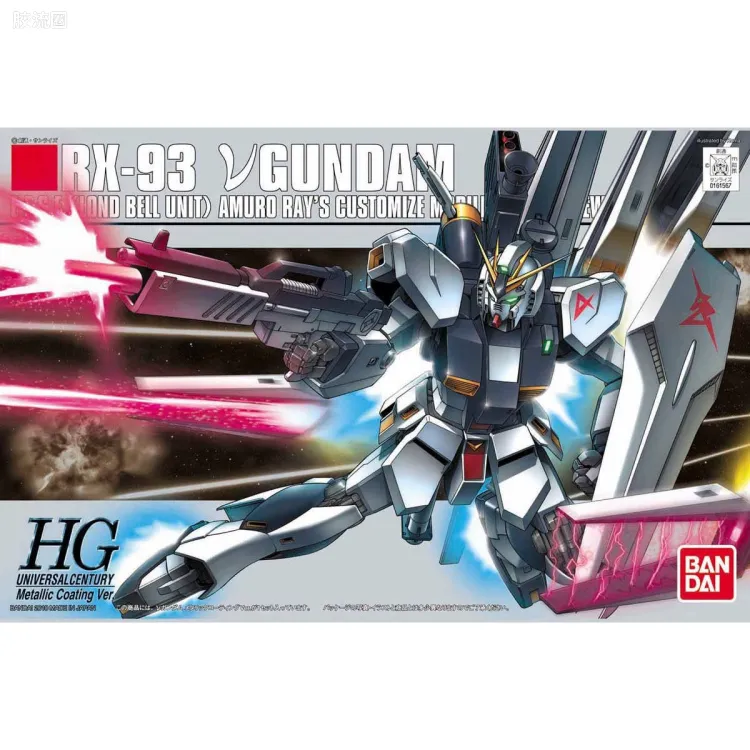HGUC 特别版 ν高达 金属涂层Ver.