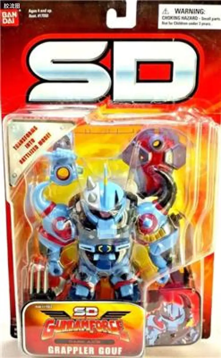 Super Defender 美版SD高达系列 可动成品 ②战斗老虎