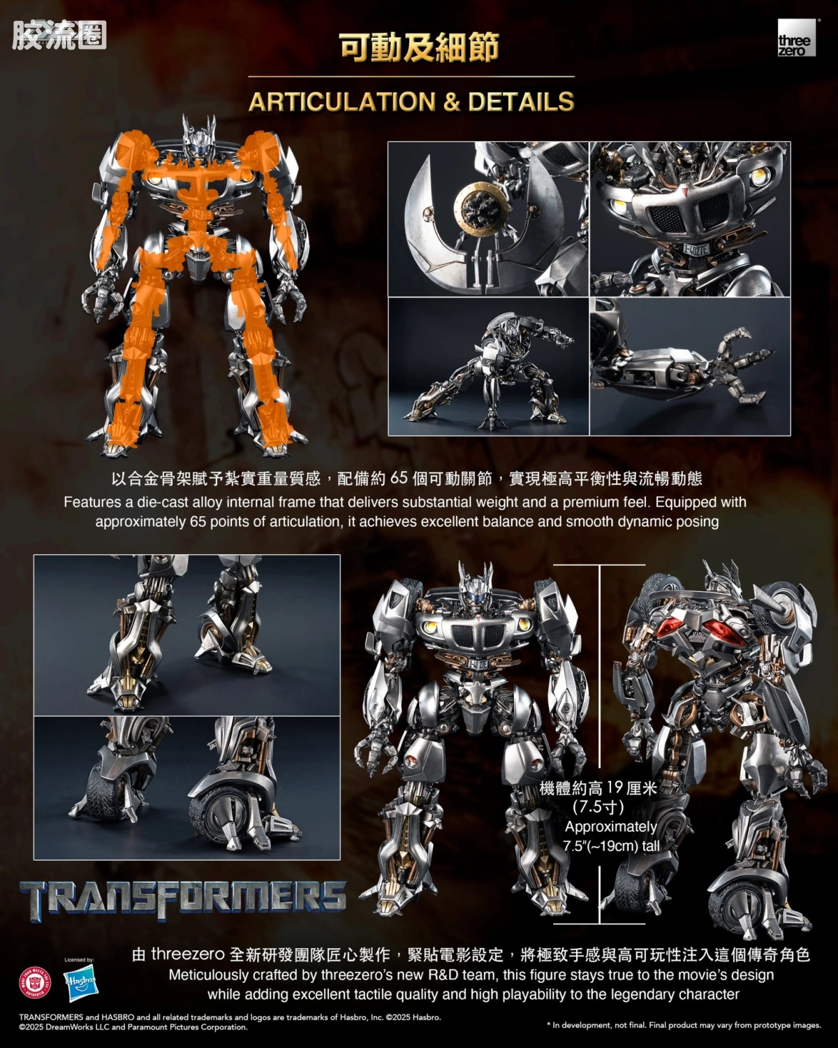threezero机甲 DLX 《变形金刚》 DLX 爵士（豪华特别版） - 图片