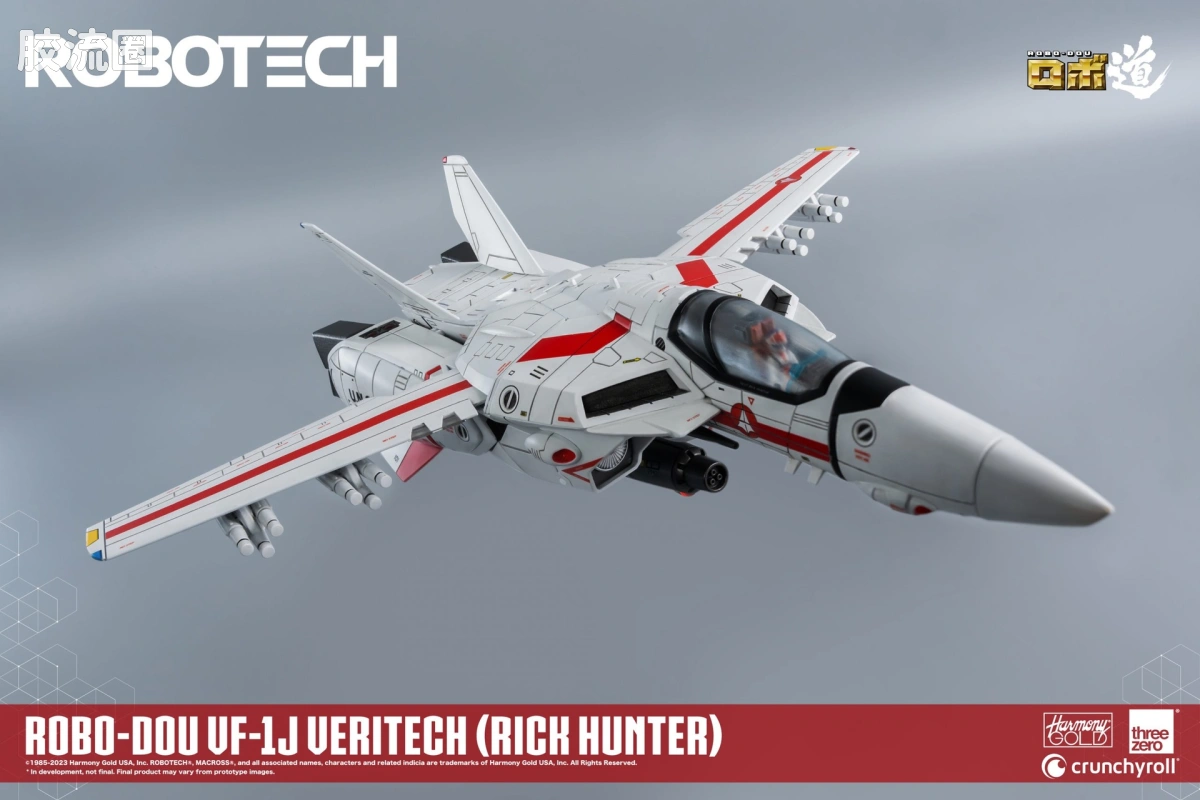 threezero机甲 ROBO道系列 VF-1J Veritech(瑞克·亨特机) - 图片