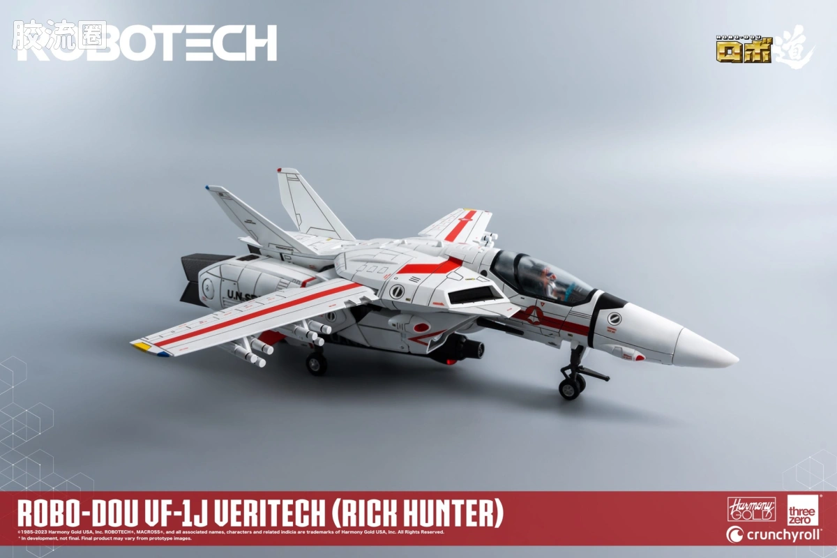 threezero机甲 ROBO道系列 VF-1J Veritech(瑞克·亨特机) - 图片