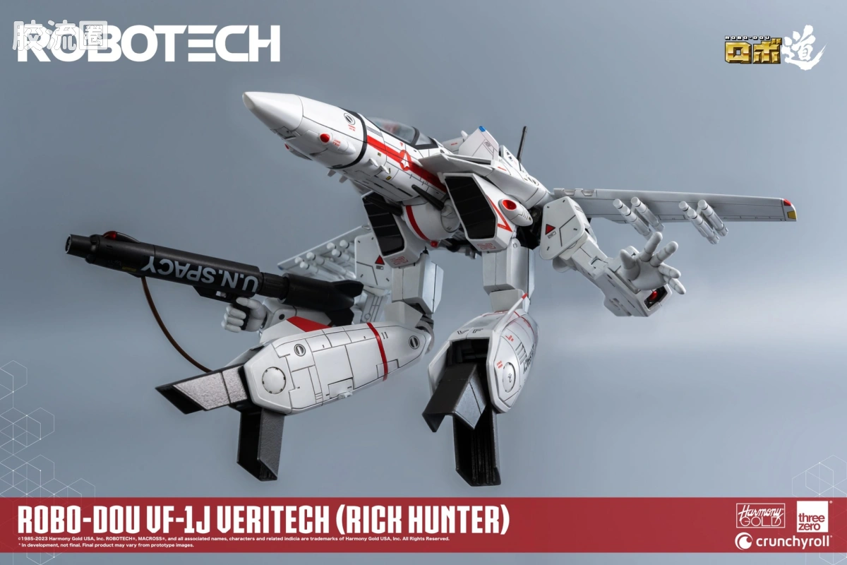 threezero机甲 ROBO道系列 VF-1J Veritech(瑞克·亨特机) - 图片
